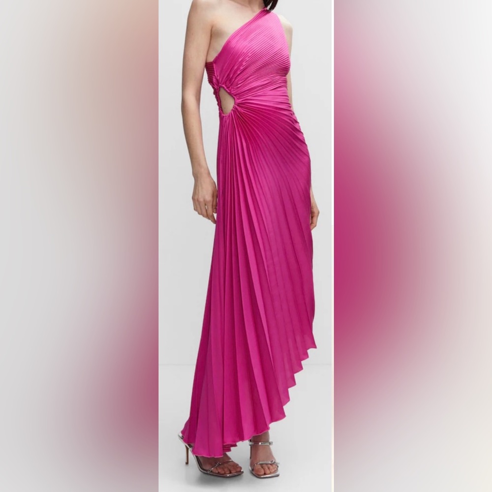 Mango - viral pink dress